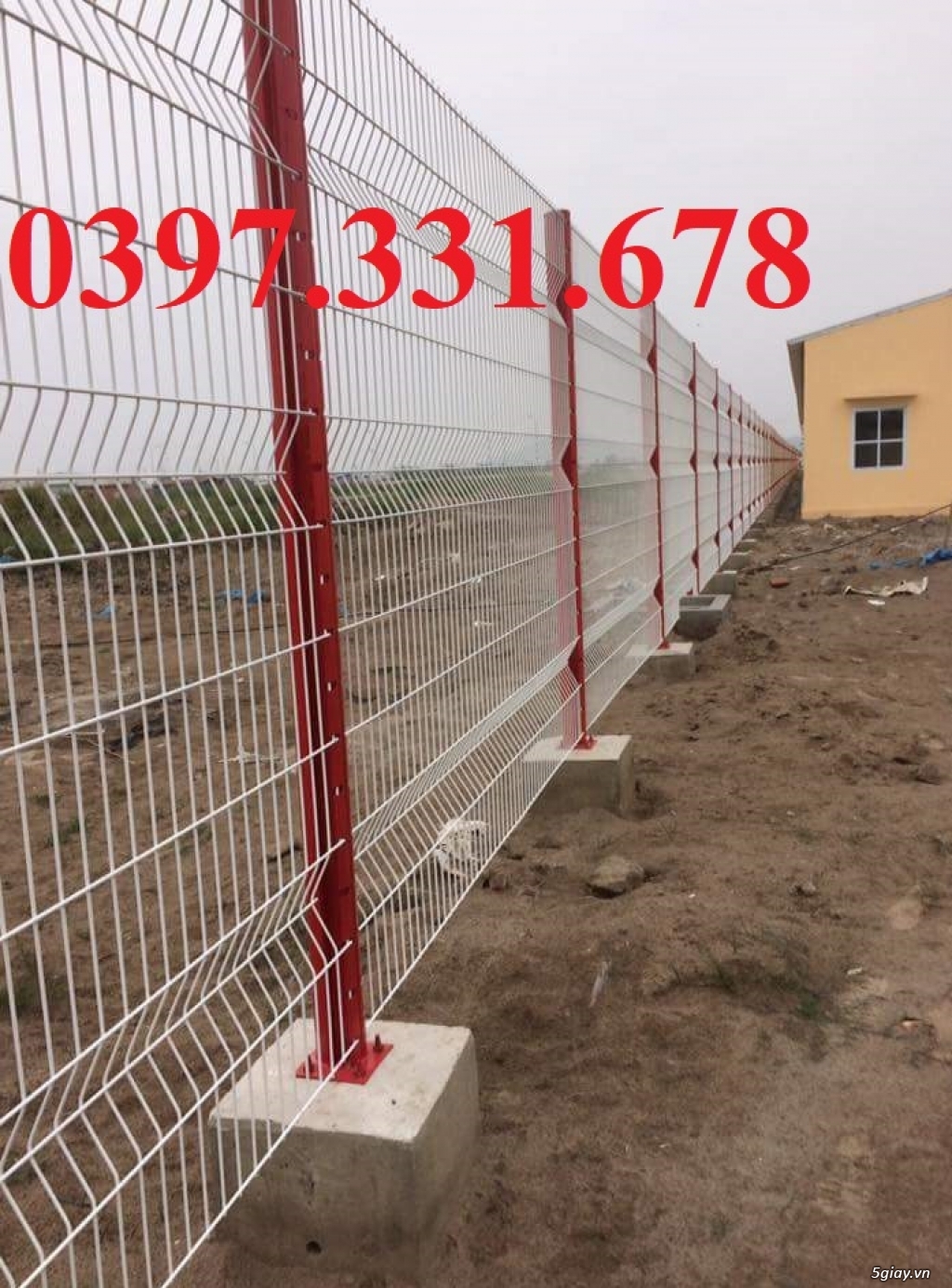 Chuyên sản xuất và lắp đặt hàng rào lưới thép 4ly, 5ly, 6ly tại Hà Nội - 6