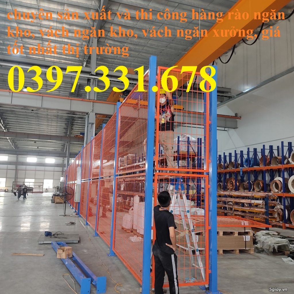 Chuyên sản xuất và lắp đặt hàng rào lưới thép 4ly, 5ly, 6ly tại Hà Nội - 1