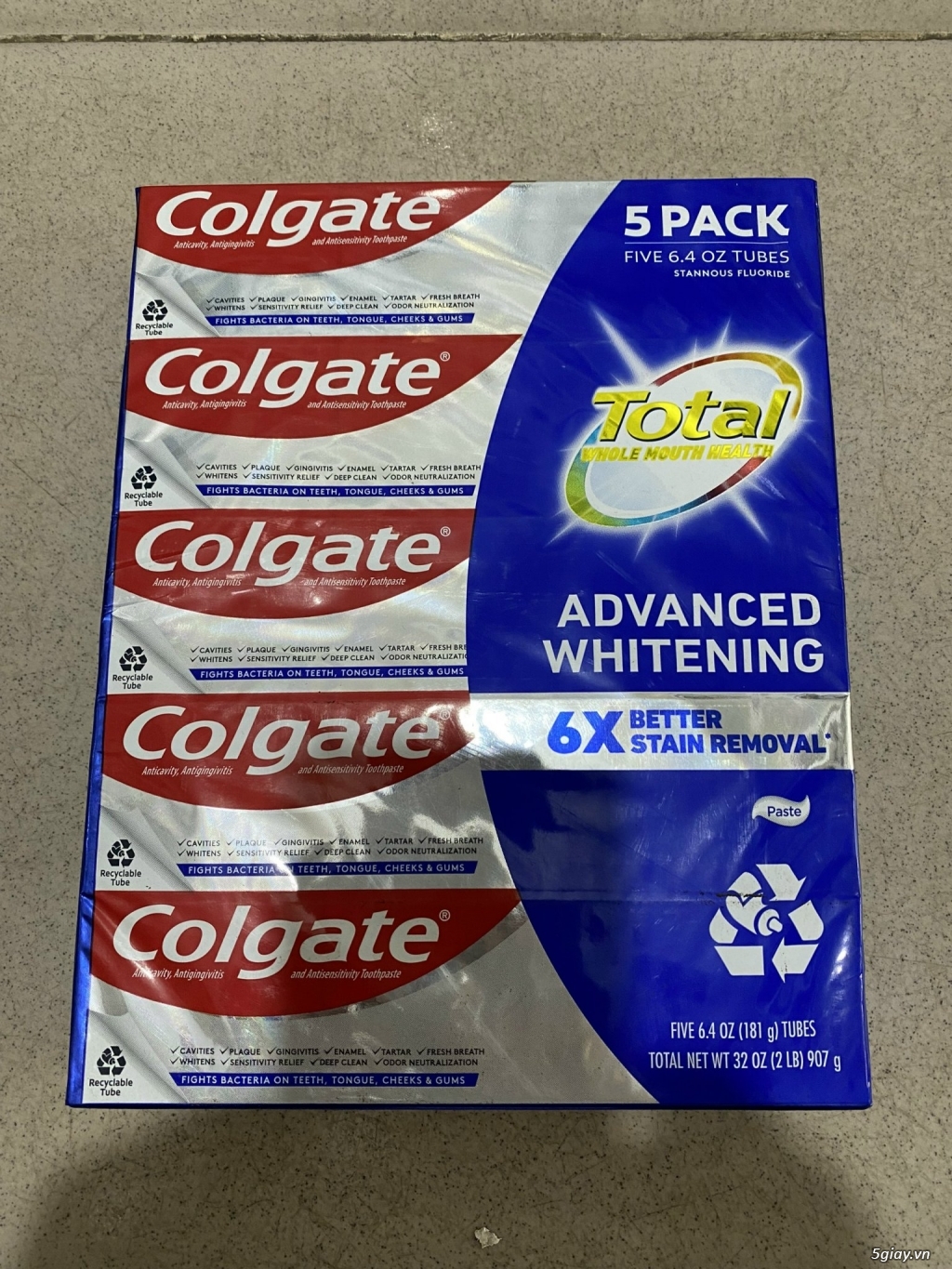 Kem đánh răng Colgate Total Advanced Whitening - 2