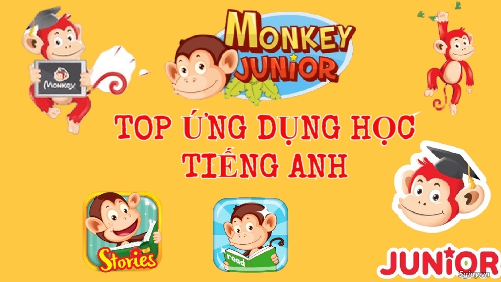 Phần Mềm Monkey Junior Học Tiếng Anh Tốt Nhất Cho Bé Từ 0-10 Tuổi - 2