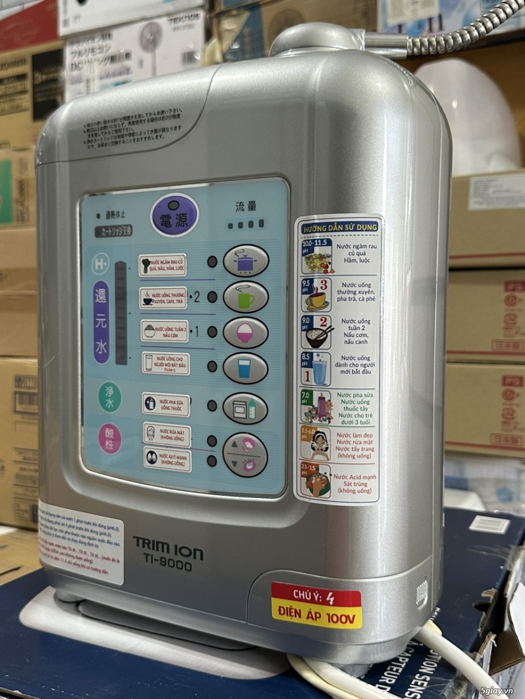 Máy lọc nước ion Trim TI-9000 made in JAPAN - 17