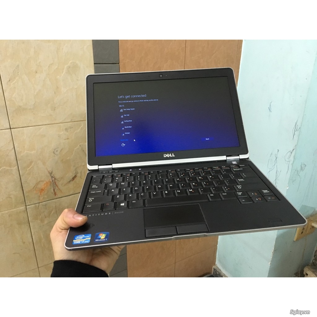 Laptop cũ dell latitude E6230 i7 3520m, ram 4GB, hdd 320gb, màn hình 1 ...