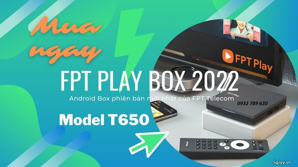 FPT Play Box T650 (Model 2022) Chính hãng - Remox giọng nói - 1