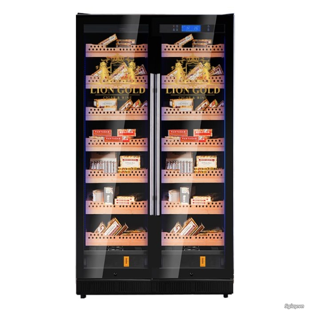 Tủ bảo quản xì gà LION GOLD HS-322S - 2