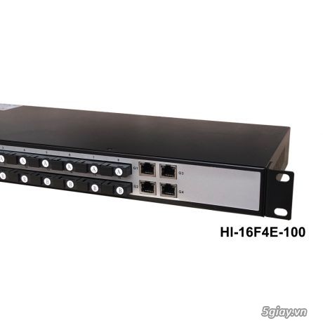 Switch quang 16 Port SC + 4 Port Uplink Gigabit HL-16F4E-100 - 2