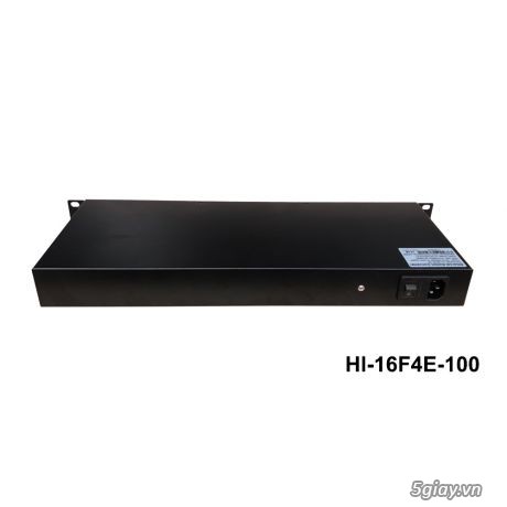 Switch quang 16 Port SC + 4 Port Uplink Gigabit HL-16F4E-100 - 1