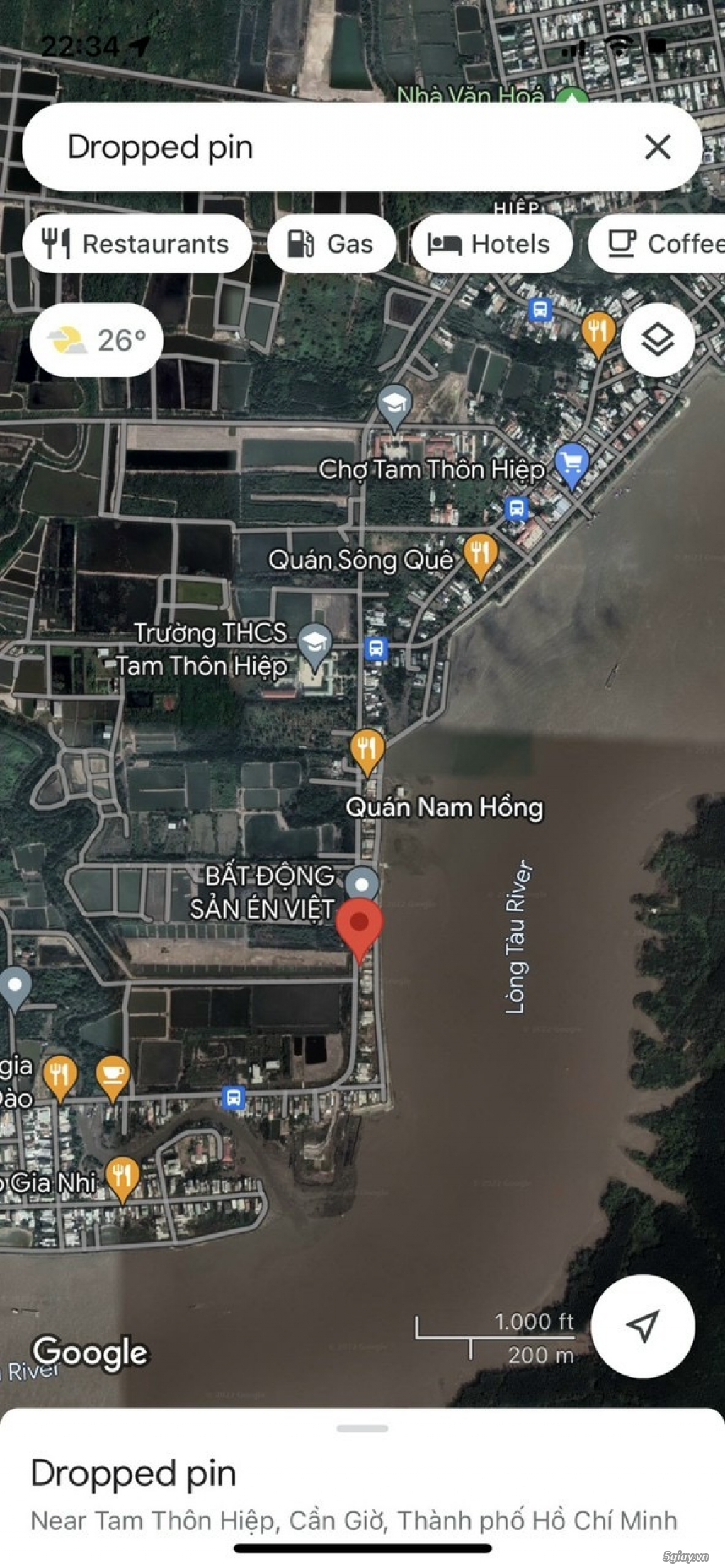 Bán gấp lô đất mặt tiền Tam Thôn Hiệp, x.Tam Thôn Hiệp, Cần Giờ 5,6tỷ - 2