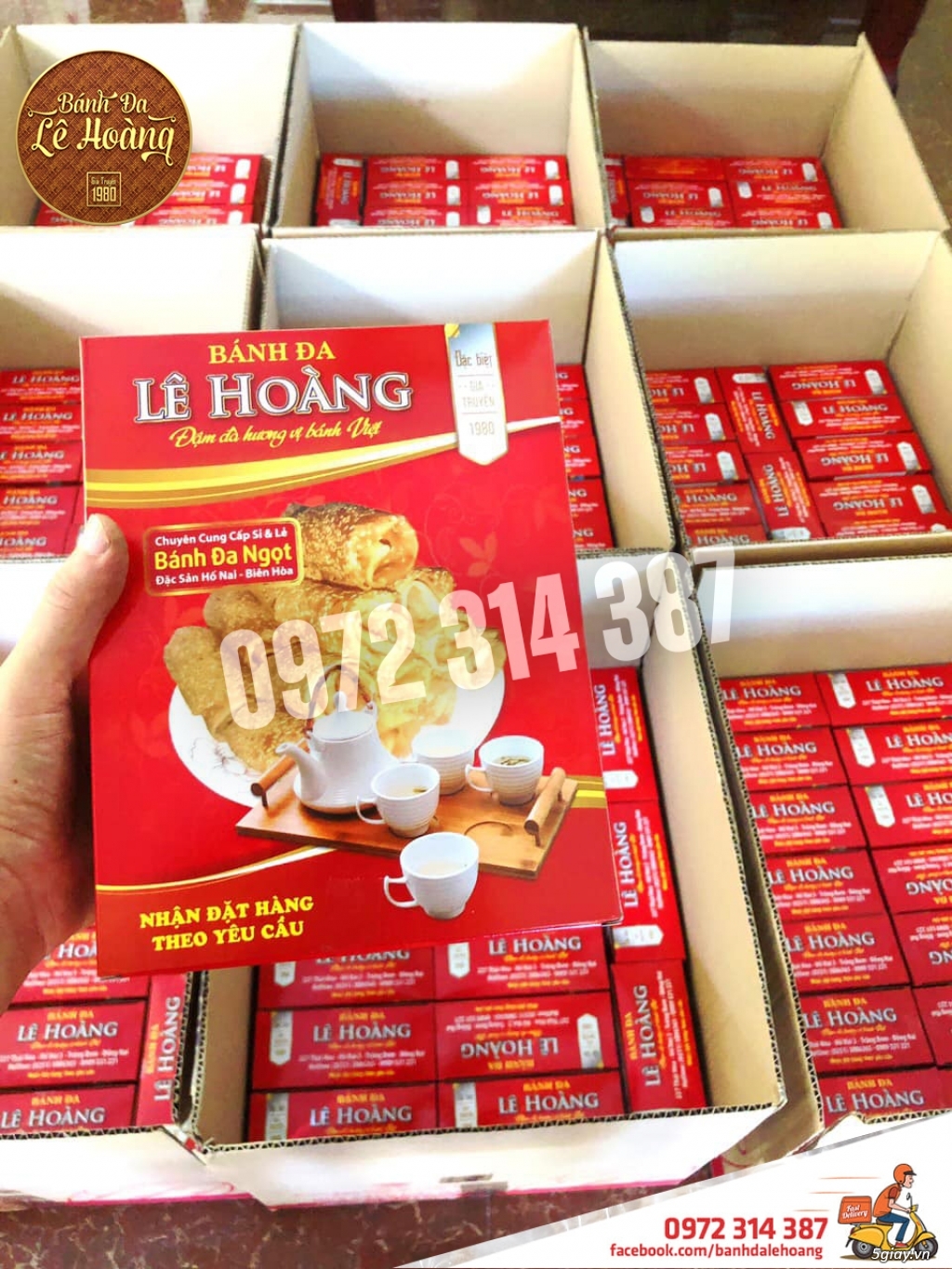 Bánh đa nướng Lê Hoàng - Đặc sản Hố Nai (Biên Hòa) - 1