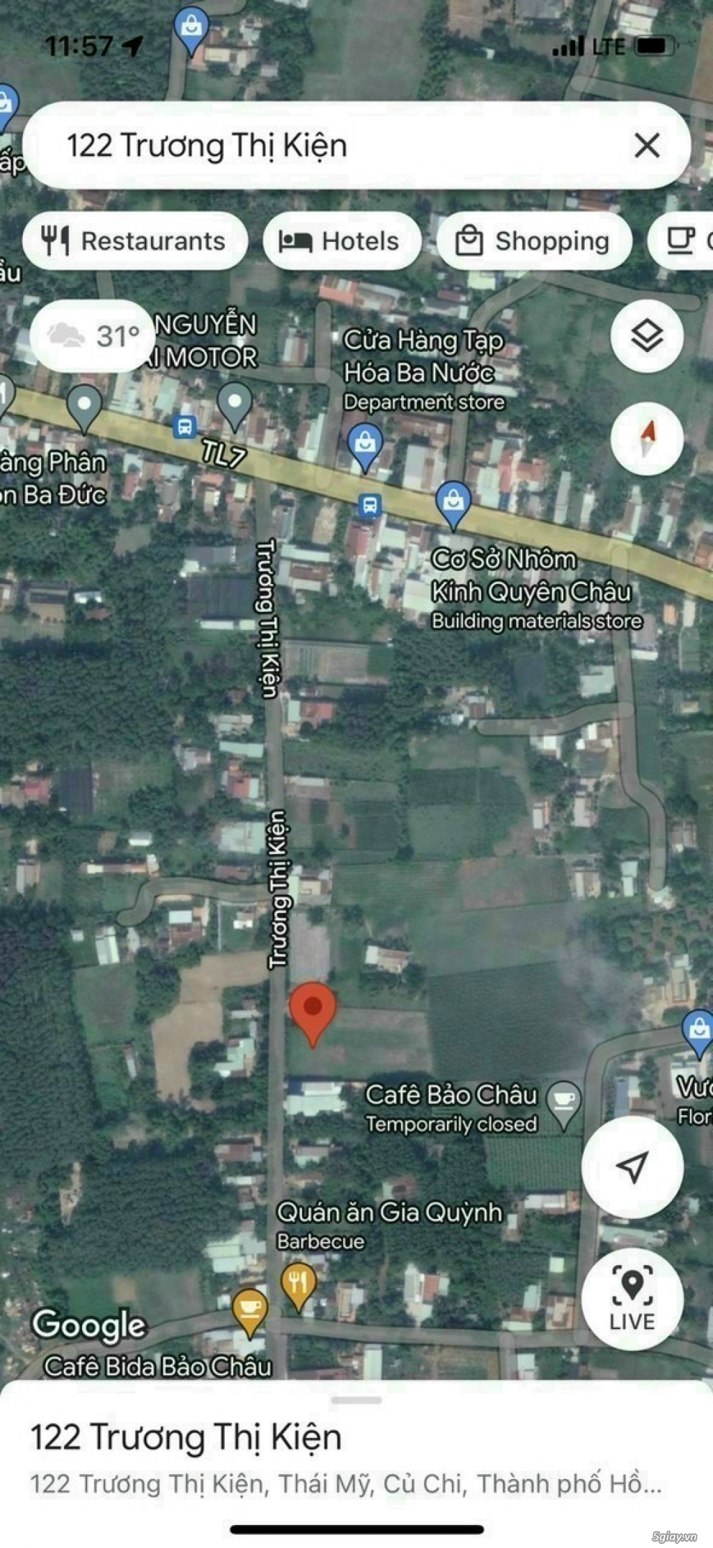 Bán lô đất mặt tiền Trương Thị Kiện, x.Thái Mỹ, Củ Chi - 4