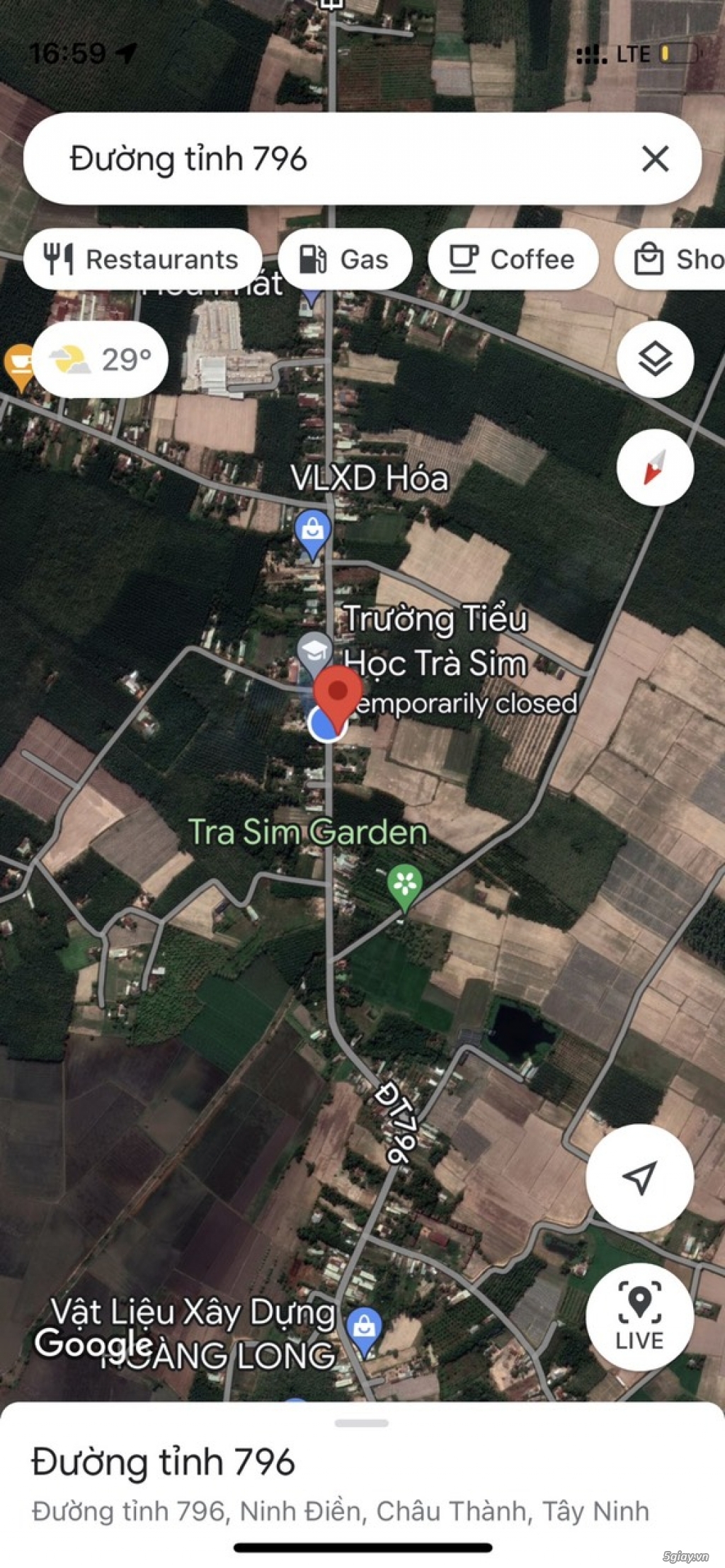 Bán đất mặt tiền DT 796, Ấp Trà Sim, Ninh Điền, Châu Thành, Tây Ninh - 9