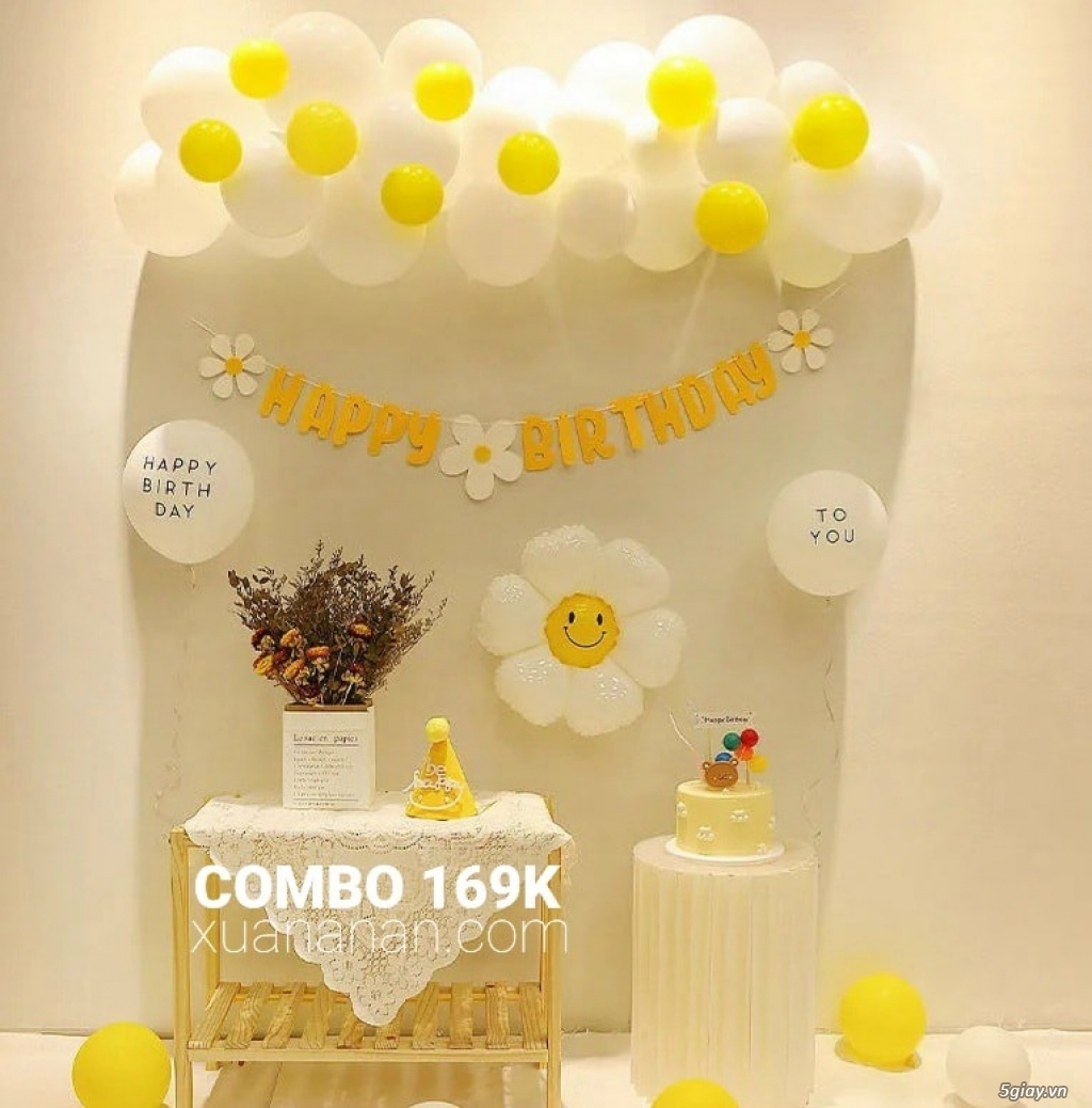 Phú Nhuận - chuyên Combo trang trí sinh nhật giá rẻ - 6