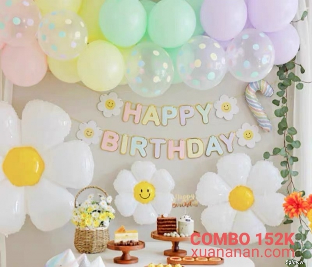 Phú Nhuận - chuyên Combo trang trí sinh nhật giá rẻ - 2