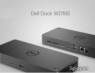 Dock Dell Wd19S New Box- Nhập Mỹ , Model 2022 , Adapter 180W cập nhật