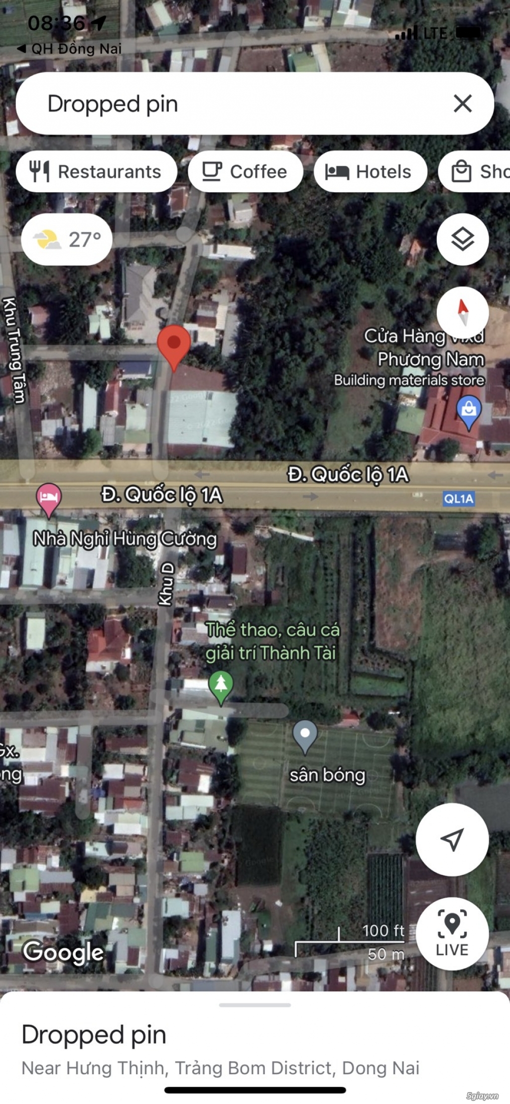 Bán lô đất đường QL 1A, Hưng Thịnh, Trảng Bom - 3