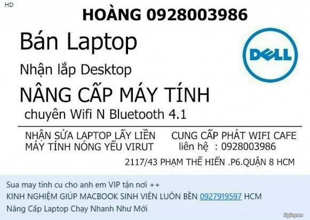 nhận nâng cấp++ laptop Thiết kế web, đồ hoạ++BlUETOOTH ket noi 4.0 HF - 3