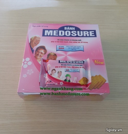 Bánh dinh dưỡng Medosure dành cho mọi lứa tuổi.