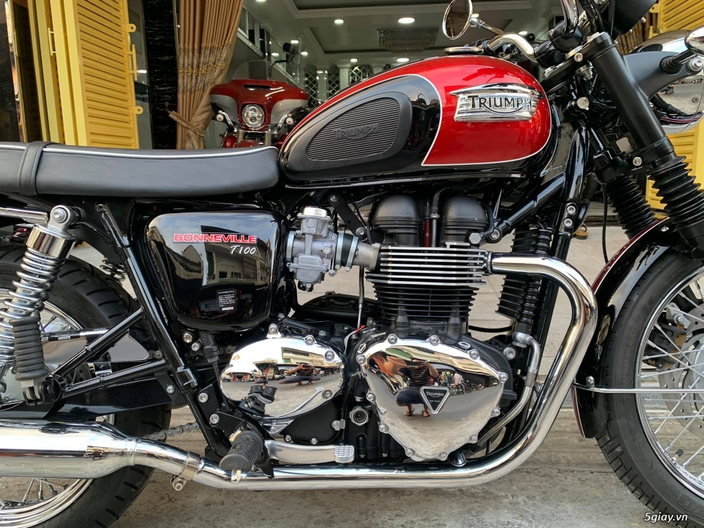 Triumph Bonneville T100 2020 Chính Hãng New 100% - 1