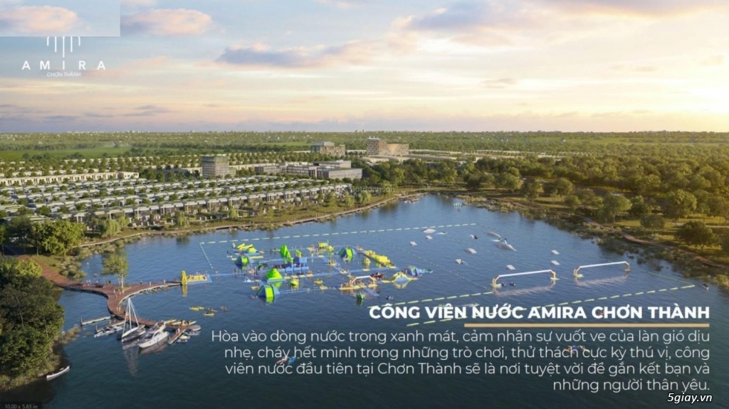 Amira Chơn Thành - dự án nghỉ dưỡng ven hồ tại Bình Phước - 3