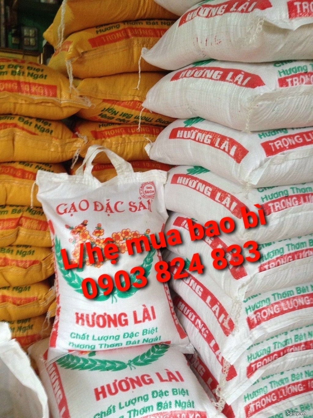 Nhà sản xuất bao đựng gạo đóng gạo từ thiện giá rẻ