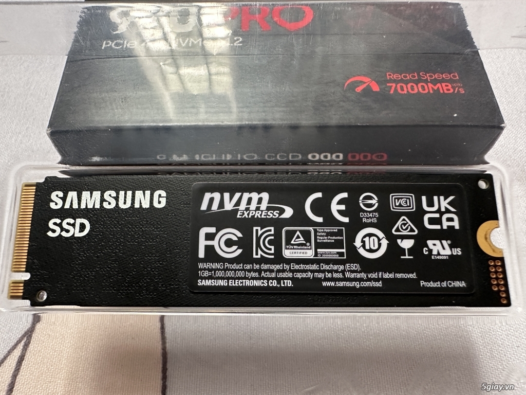 SSD Samsung 980 Pro 2TB Xách Tay cắm máy vài tuần - 2
