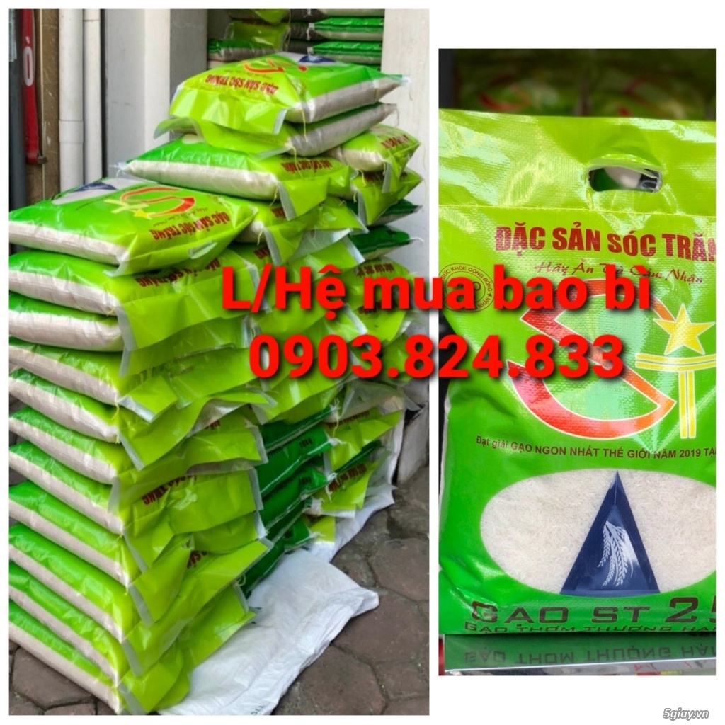 Nhà sản xuất bao đựng gạo đóng gạo từ thiện giá rẻ - 1