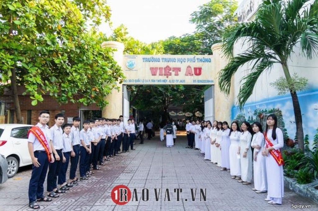 Trường Trung học phổ thông Việt Âu tuyển LĐPT làm tại Q12
