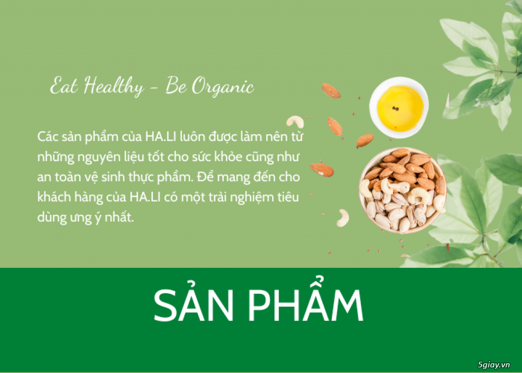 Halishop - Eat healthy - Be organic