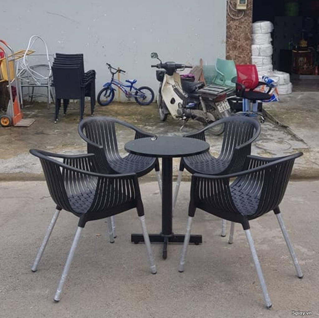 bàn ghế cà phê thanh lí - 4