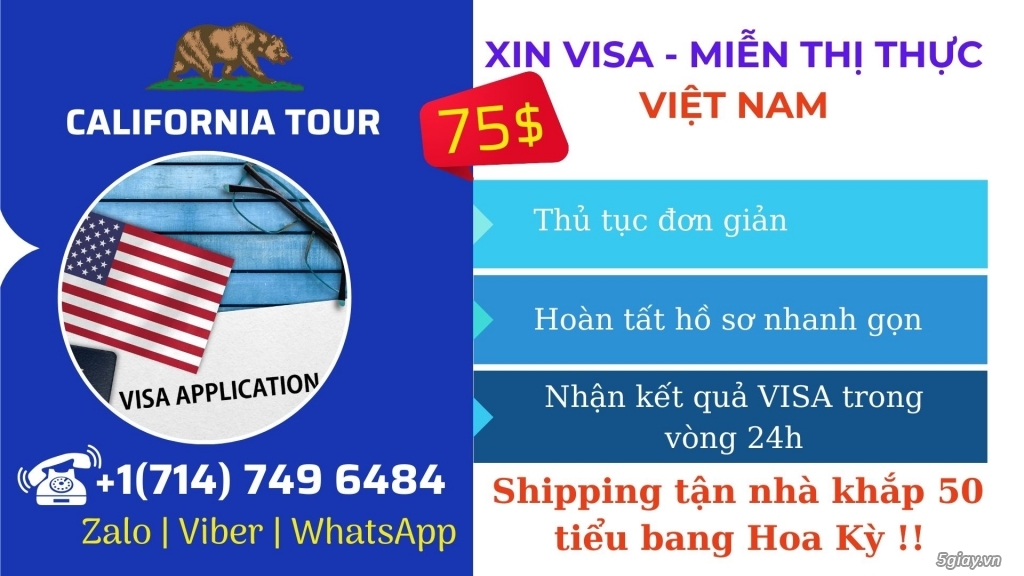 Miễn Thị Thực Visa Việt Nam tại Mỹ