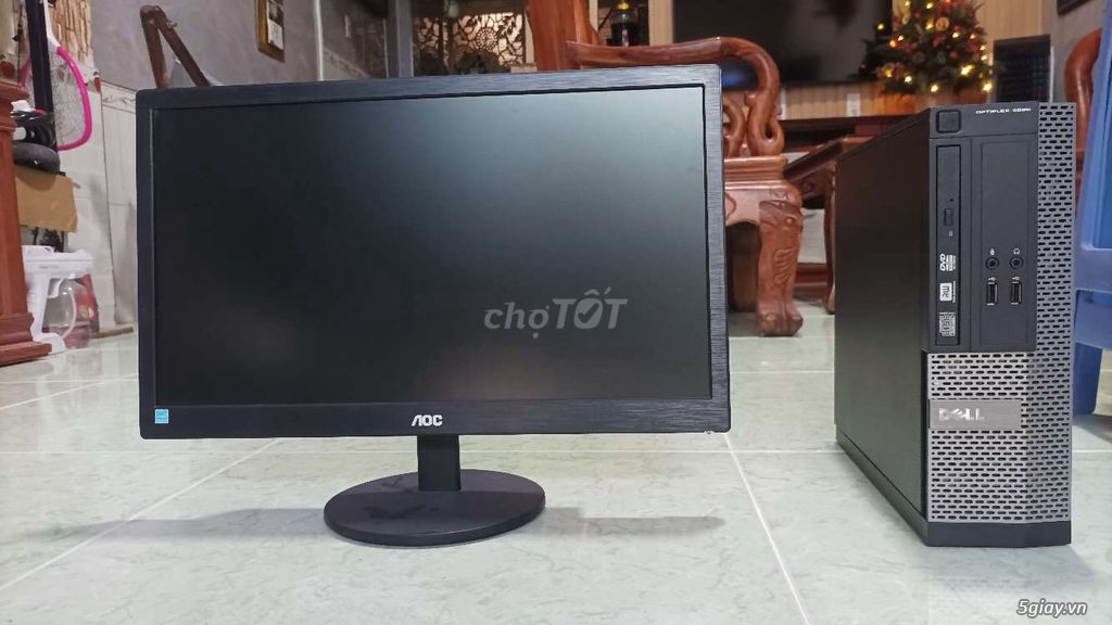 BỘ  DELL 3020SFF: I5-4460.RAM 8GB. SSD 120G +LCD 20IN