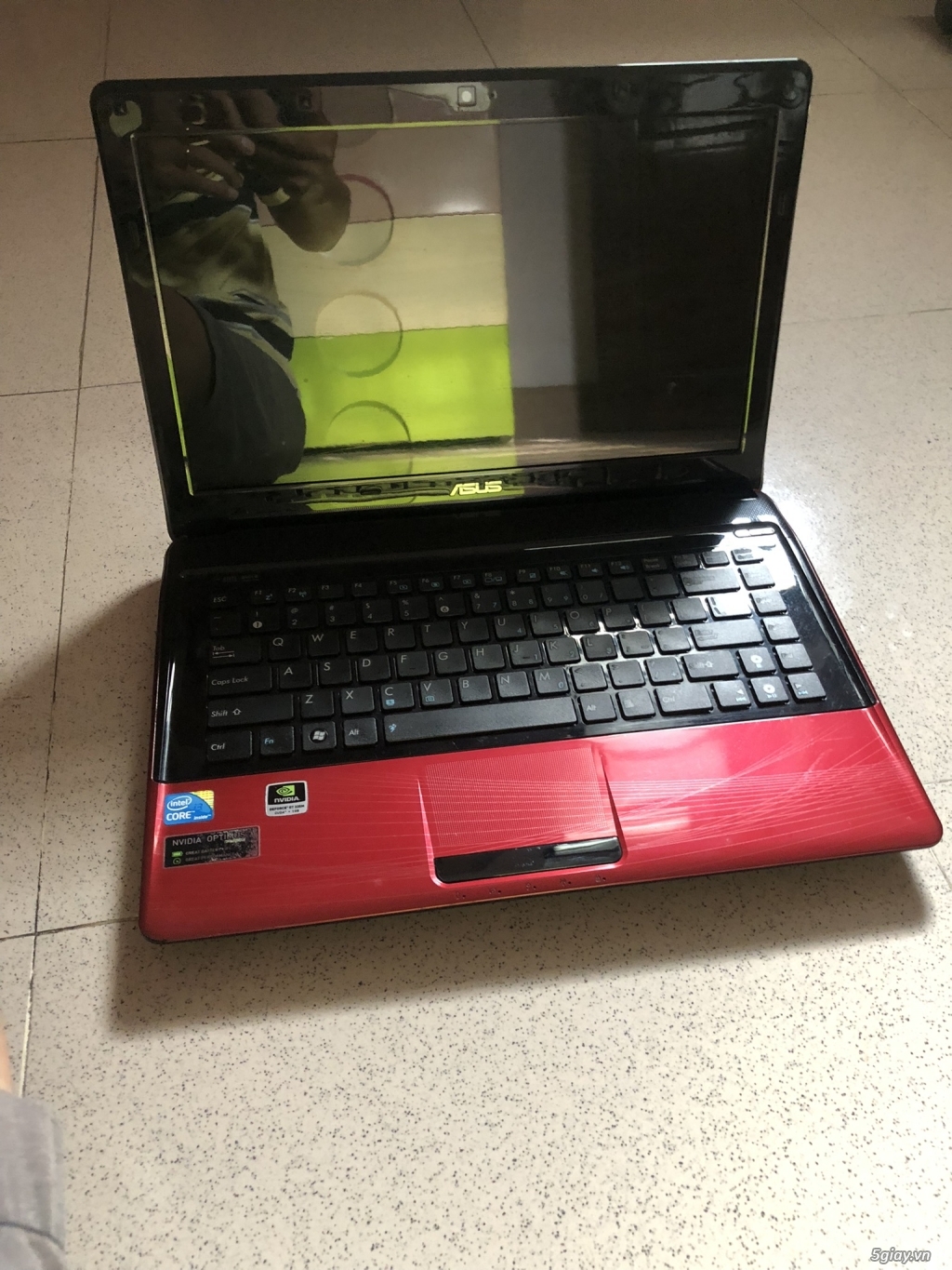 Asus K serie core i3,ram 4g+hdd 240g , máy xài kỹ nên như mới, pin kèm - 1