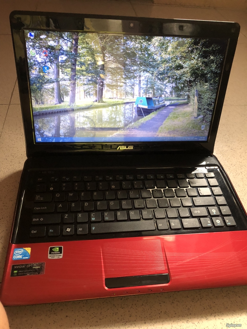 Asus K serie core i3,ram 4g+hdd 240g , máy xài kỹ nên như mới, pin kèm - 2