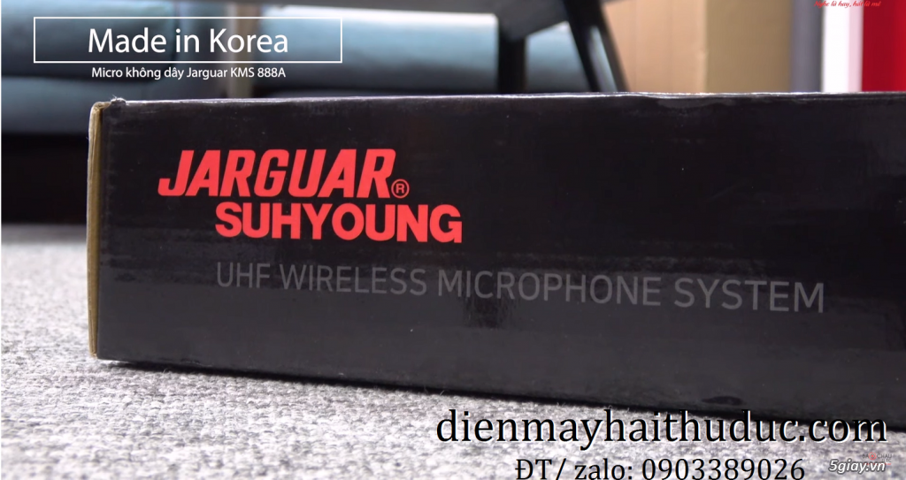 Micro không dây Jarguar Suhyoung KMS-888A đến từ Hàn Quốc - 2