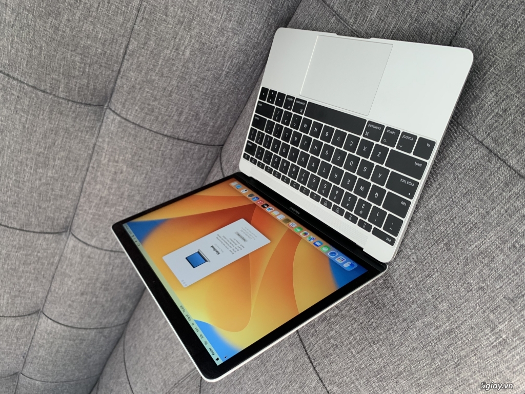 Macbook Rentina 2017 12inch core i5 8/512GB (max cấu hình), máy nguyên - 1