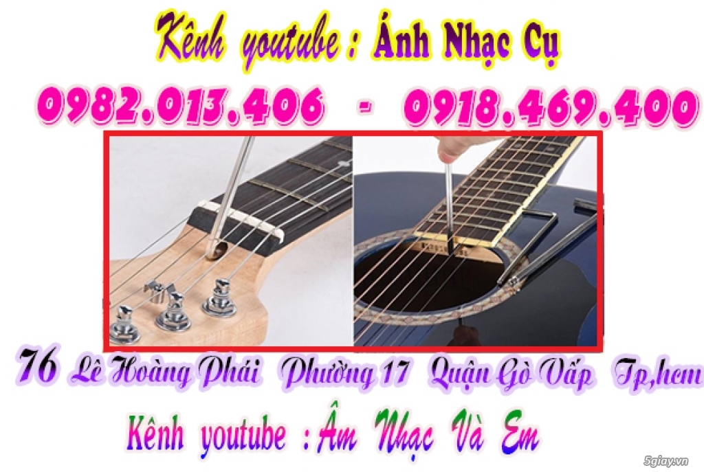 Địa chỉ nơi bán phụ kiện dành cho đàn guitar tại Sài Gòn, Gò Vấp, hcm - 26