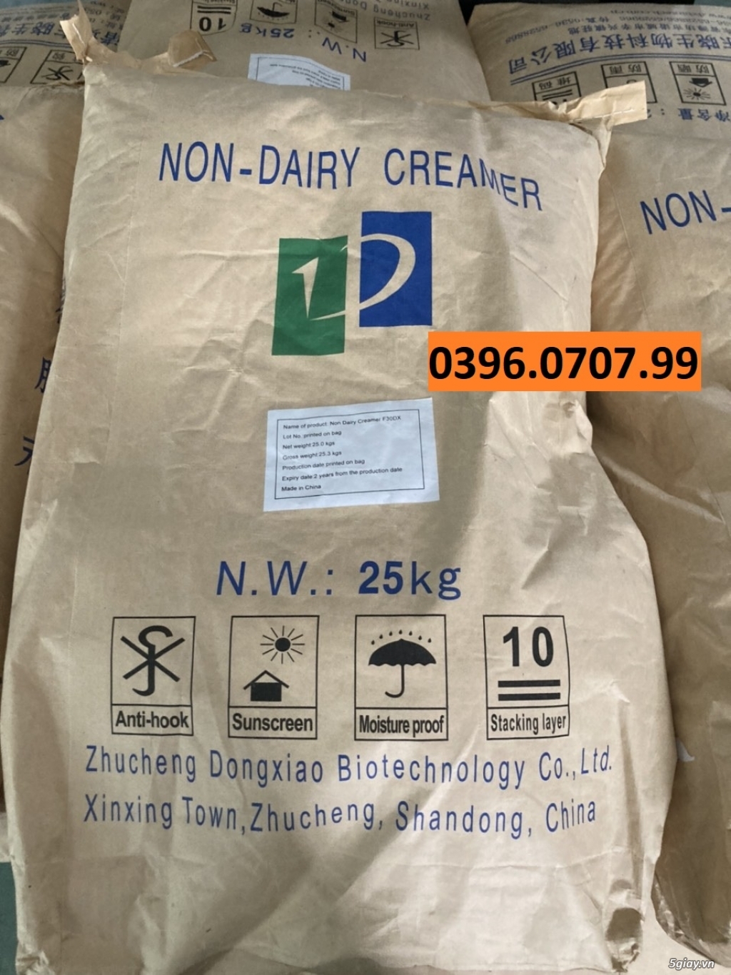 Bột kem không sữa Non Dairy Creamer F30DX Dongxiao China (Kem vàng