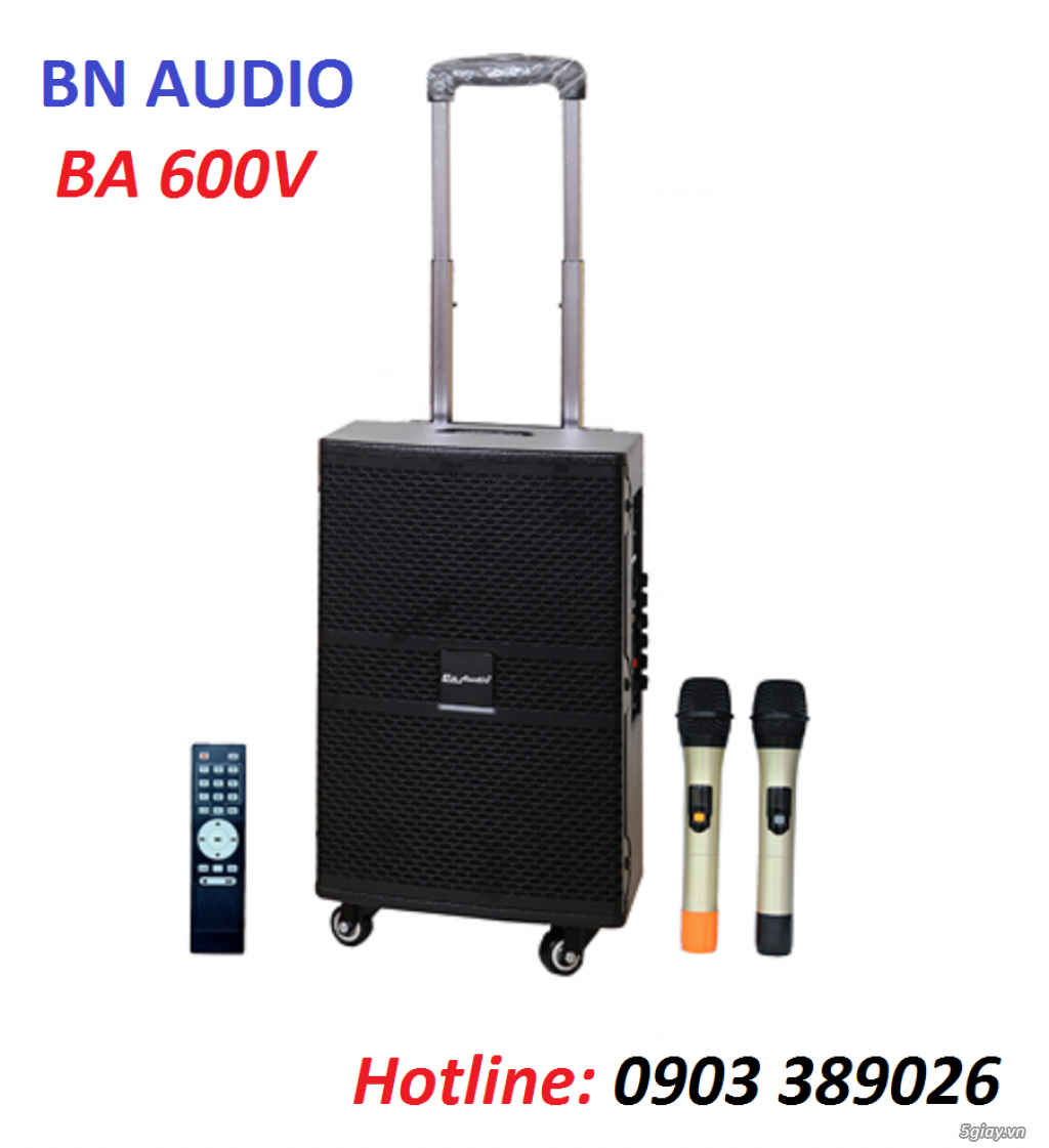 loa kéo mẫu mini BN Audio BA 600V-600W đến từ CT Việt Hàn - 2