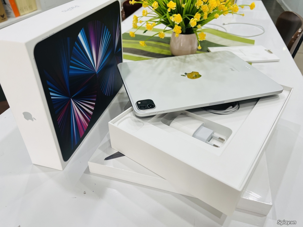 iPad Pro M1 128GB wifi Màu silver bảo hành chính hãng VN 11 tháng - 1