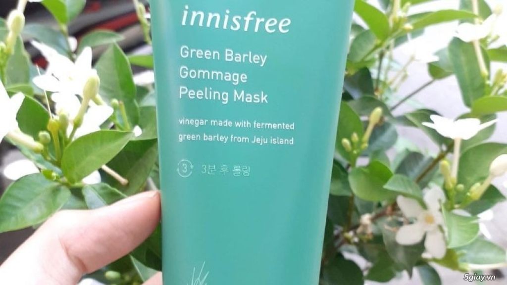 Sản Phẩm Tẩy Da Chết Innisfree Green Barley Gommage Peeling Mask - 2
