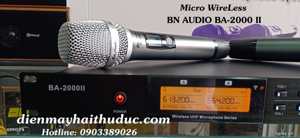 Micro không dây Bn Audio BA-2000 II giá đẹp nhất tại Điện Máy Hải - 2