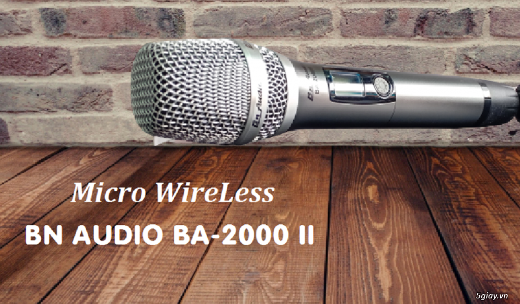 Micro không dây Bn Audio BA-2000 II giá đẹp nhất tại Điện Máy Hải - 4
