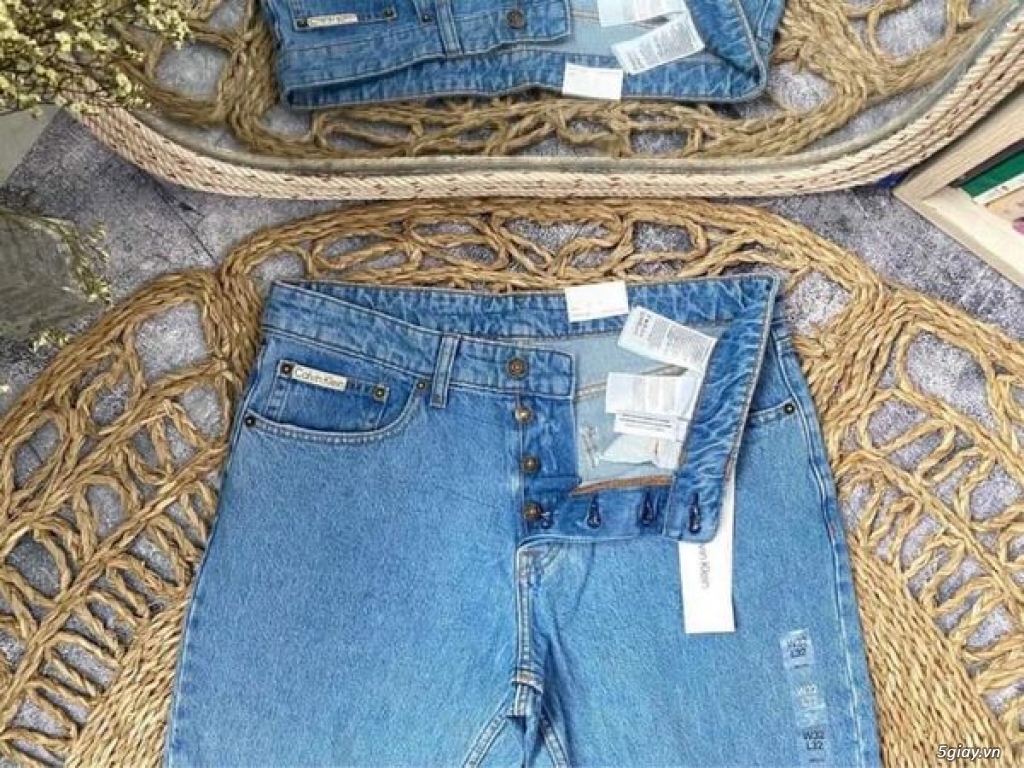 Jeans Nam Calvin Klein mẫu mới nhất 2022 dáng slim fit tông cổ điển - 8