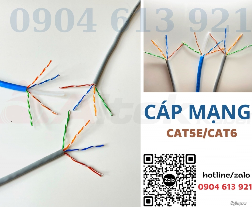 Dây cáp mạng cat5 cat6 - 2
