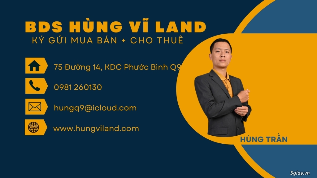 BDS Hùng Vĩ Land [NC] Lô 3MTKD 120 m² chỉ 9 tỉ 03/01/2023 - 2