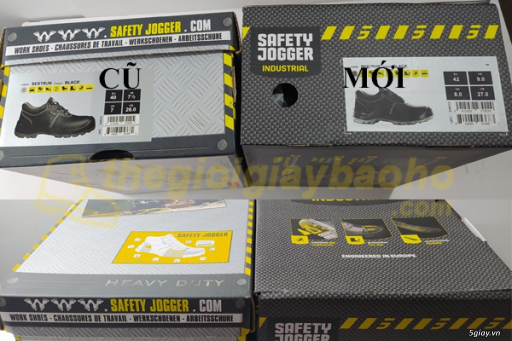 Những đổi mới của giày Safety Jogger - 2