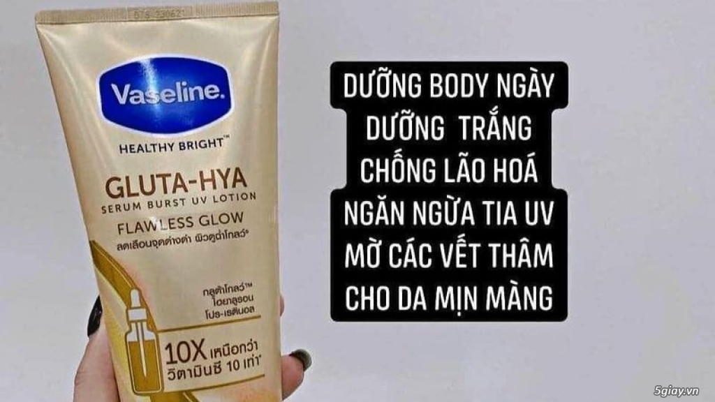 VASELINE Gluta Hya Body Lotion bán chạy tại Thái lan đã có mặt ở VN - 2