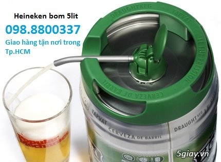 Bia Heineken bom 5 lít mừng xuân mới 2023
