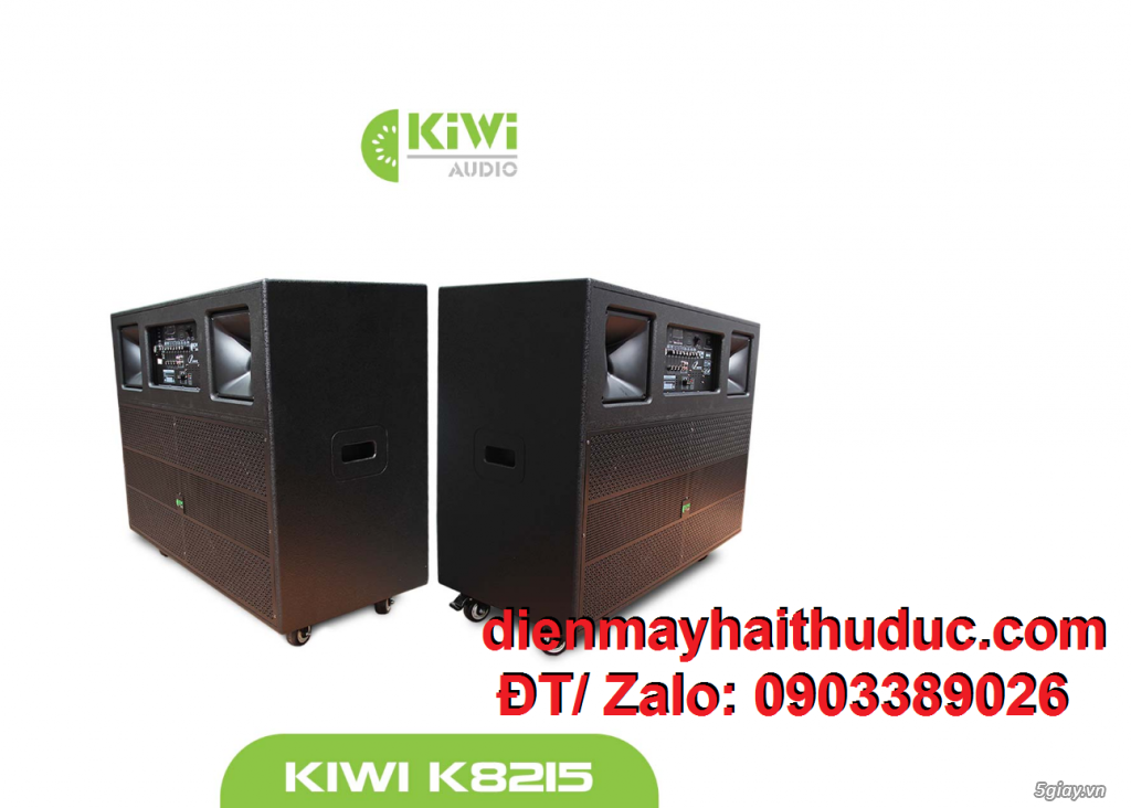 Loa tủ Karaoke khổng lồ Kiwi K8215 công suất lớn dành chơi đám tiệc - 3