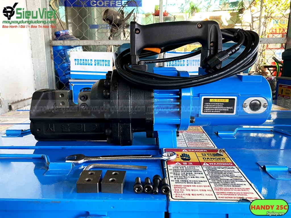 Máy cắt sắt Handy 25C Hàn Quốc (Điện 220V, 1 Pha) - 2