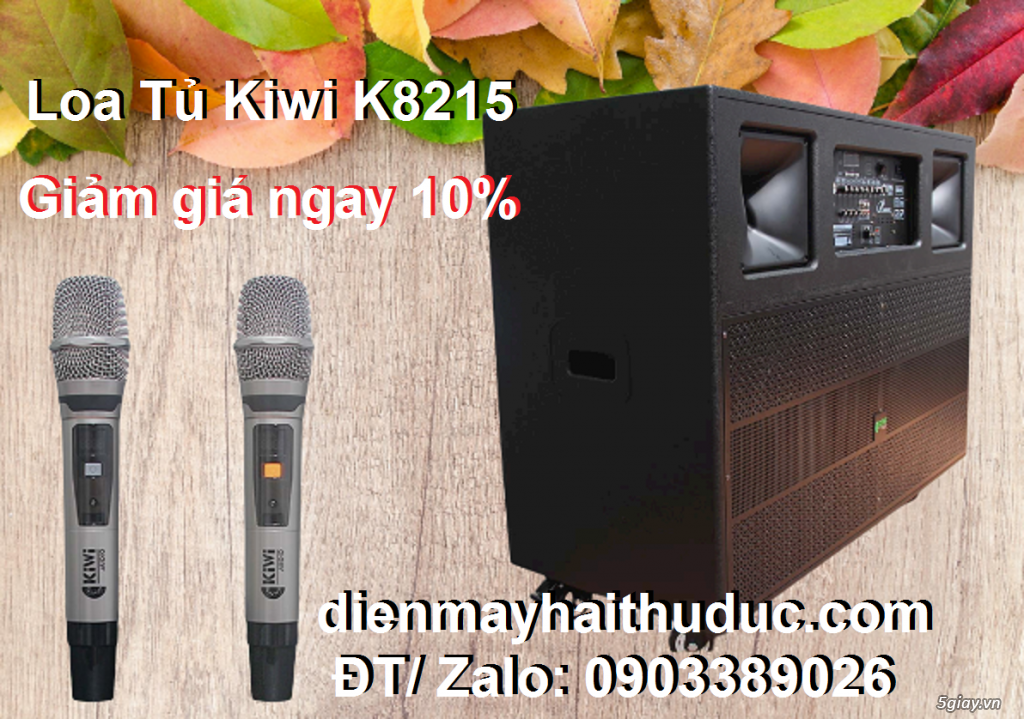 Loa tủ Karaoke khổng lồ Kiwi K8215 công suất lớn dành chơi đám tiệc - 2